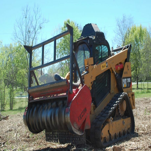 Premium Quality CAT Skid Steer Loader With <b>Mulcher</b> Heavy Duty Land Clearing Machine At Wholesale Price - Product Image 6