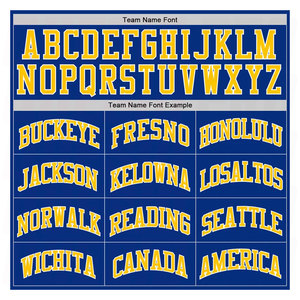 Camiseta de Baloncesto Retro Personalizada, Color Blanco y Dorado Real, Auténtica, Sin Logotipo, Uniforme de Equipo Sublimado Premium, Estilo Vintage - Product Image 3