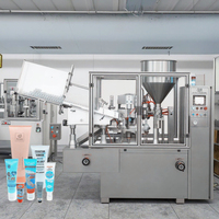 Machine de remplissage et de scellage ultrasonique automatique haute performance 60L pour tubes cosmétiques et huiles, avec sertissage par extrémité et laminage - Offre Spéciale