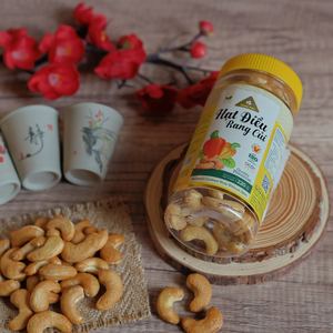 Offre Spéciale en Gros Noix de Cajou Grillées Décortiquées 100% Biologiques de Qualité Supérieure du Vietnam W180 en Pot de 220g Fournisseur d'Usine Prix Direct - Product Image 1