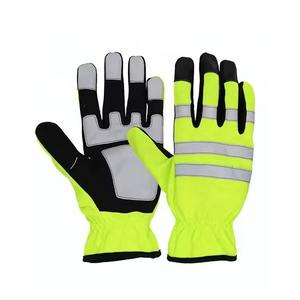 Gants de mécanicien thermiques en coton brillant, fabrication directe d'usine OEM, confortables, avec une bonne adhérence, légers, résistants aux chocs, écologiques - Product Image 6