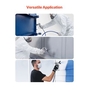 Tuyau de pulvérisation sans air haute pression de 25 pieds, 1/4 universel, 4350 PSI, flexible, pour pistolet de pulvérisation sans air - Product Image 5