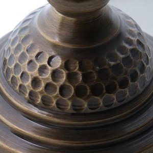 Handcrafted Mosaic Glass Table Lamp - Brass Base Decorative <b>Lantern</b> Wholesale - Product Image 6