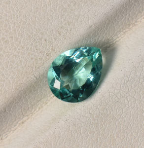 Lab Paraiba Turmalina Pera Facetada Calibrada Piedra Preciosa 10X7mm 12X9mm 14X10mm 16X12mm Piedras Preciosas Sueltas Fabricación de Joyas - Product Image 2