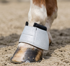 Protector de Pezuñas Premium HM Global, Botas para Caballos, Tela Brillante, Neopreno de 8mm, Correa Acolchada, Absorbe Impactos, Ecológico, Personalizable - Product Image 2