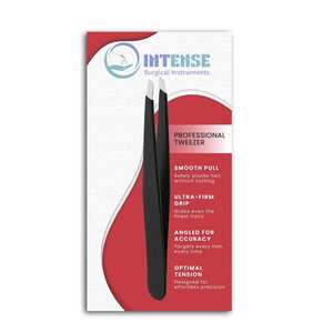 Pince à sourcils et cils en acier inoxydable de précision professionnelle épilateur incliné de haute qualité pour femmes et hommes - Product Image 6