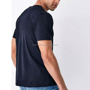 Camiseta de Algodón 100% Personalizada al por Mayor, Cómoda, Transpirable, con Estampado, Ajustada, Informal, con Cuello Redondo - Product Image 5