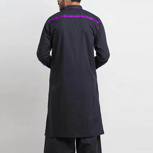 Conjunto de Shalwar Kameez Tradicional de Algodón para Hombre de Lujo 2026, Traje Árabe de Alta Calidad para Exportación al por Mayor - Product Image 4