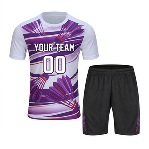 Camiseta de Tenis para Hombre de Talla Grande, Estampada, de Verano, de Secado Rápido, Diseño Personalizable, Poliéster, Alta Calidad - Product Image 1