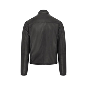 ออกแบบโลโก้ตามสั่ง เสื้อแจ็คเก็ตหนังบุใยสังเคราะห์สำหรับผู้ชาย เสื้อโค้ทกันหนาวคุณภาพสูง สำหรับใส่กลางแจ้ง เสื้อแจ็คเก็ตฤดูหนาว - Product Image 3