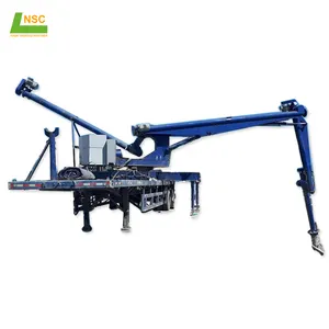 Top Product 2023 Vietnam Port Crane Supplier Grab Pneumatic Ship Loader and Unloader Marine Crane Price