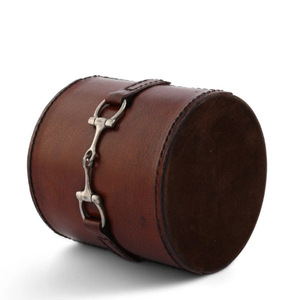 Leather Pen Holders Leather Pen Holder, Brown Pencil Holder, Desktop Elegant Pen Holder for Desk, Stationery Organizer - Product Image 3