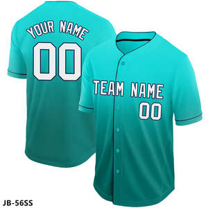 Maillot de baseball personnalisé avec tissu à séchage rapide et vêtements de sport légers - Product Image 4