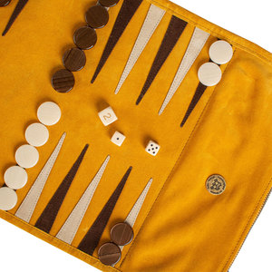 Portable Roll up <b>Backgammon</b> <b>Board</b> Set With Durable Waterproof Pu Leather Foldable Customizable Materials and Colors - Product Image 6