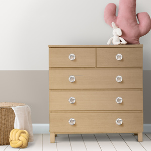Customized Round Ceramic Porcelain Cabinet <b>Knobs</b> Colorful Dresser Pull <b>Handle</b> for Kitchen <b>Furniture</b> - Product Image 2