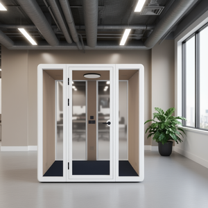 Cabines Acoustiques Duo HIPOD pour Bureau – Poste de Travail Privé Intérieur pour Appels Téléphoniques – Améliore l'Isolation Sonore du Bureau - Product Image 3