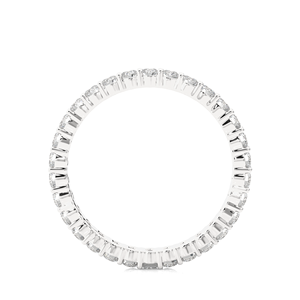 Anillo de Diamantes de Oro Sólido de 18K, Diamante Cultivado en Laboratorio, Corte Redondo, 0.90 Quilates, Joyería Fina para Compradores Mayoristas - Product Image 4
