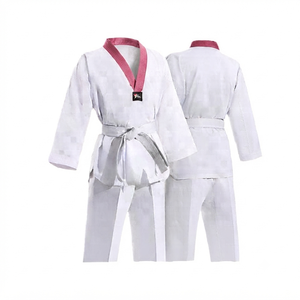 Uniforme de Taekwondo Poomsae Ligero de Poliéster para Adultos, Marca Chenqi OEM, Alta Calidad, Modelo T-3 Mediano - Product Image 2