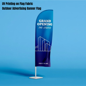 Bandera Publicitaria Personalizada para Playa, 2-5 Metros, Impresión por Transferencia de Calor, con Mástil de Aluminio para Promoción en Exteriores - Product Image 6