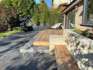 Losas de Pavimento de Granito Negro GROCON |   Adoquines Ecológicos de Piedra Natural para Patio y Entrada de Vehículos |   Acabado Antideslizante Flameado con Garantía de 2 Años - Product Image 4
