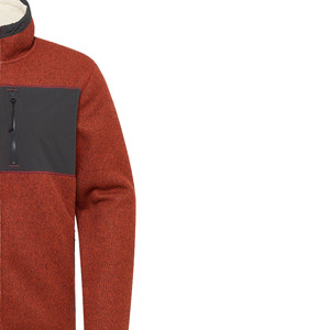 Veste polaire élégante, surchemise polaire moderne, légère et chaude, style streetwear, fabricant OEM ODM, export, vente en gros - Product Image 2