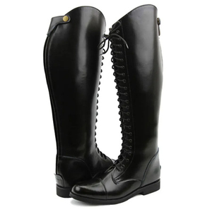 Nuevas Botas Altas de Montar a Caballo para Hombre, de Cuero Genuino, Cómodas, Transpirables, Estilo Cowboy, de Alta Calidad - Product Image 5