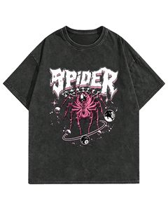 Summer T-<b>Shirts</b> Graphic Tees Streetwear T-<b>shirts</b> Vintage Unisex 100% Cotton Acid Washed Oversized Loose Fit Print Clothes Tops - Product Image 1