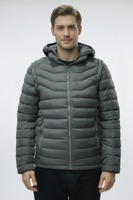 Veste matelassée d'hiver de qualité supérieure, grande capacité, unisexe, grandes tailles, respirante, en toile épaisse, design OEM, motif décoratif