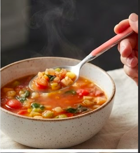 Modern Cutlery Set With Orange Color Handle Beautiful <b>Knife</b> <b>Fork</b> Spoon Set Perfect For Everyday Dining Casual Use <b>And</b> Gifting - Product Image 4