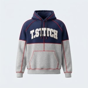 Sweat-shirts pour hommes de qualité supérieure, couleurs unies, tendance, en molleton respirant, écologiques, séchage rapide, style streetwear d'hiver - Product Image 5