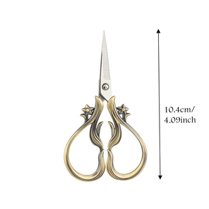 Professional Fancy Embroidery Scissors <b>Sewing</b> Scissors Stainless Steel Embroidery Scissor With <b>Case</b> - Product Image 1