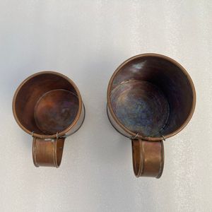 Natural <b>Copper</b> Mug Drinking <b>Cup</b> For Moscow Mule Cocktail Serving Barware And Home Kitchen Use - Product Image 3