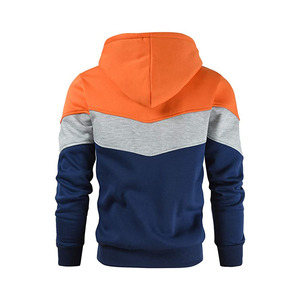 Top Quality Hot Selling Color <b>Block</b> Hoodie New Style French Terry Fabric Oversize Casual Hoodie - Product Image 2
