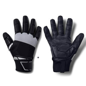 Gants de football américain sur mesure de haute qualité, paume en cuir confortable - Prix de gros, prix avantageux - Product Image 1