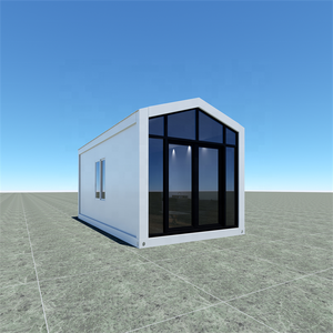 Сборный белый 20-футовый крошечный недорогой сарай для заднего двора, уличный кладочный дом, контейнерный сарай, дом - Product Image 5