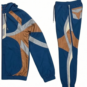 Conjunto Deportivo de Nylon para Mujer, Cortavientos, Impermeable y Transpirable, con Capucha y Pantalones, Dos Piezas - Product Image 3