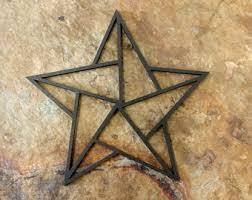 Metal <b>Star</b> Outline Iron Wire Hanging <b>Decoration</b> for Garden Outdoor Mantle Decor - Product Image 4