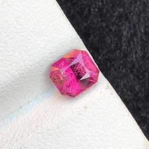 Pierre précieuse de tourmaline rose naturelle, taillée en facettes, pierre non montée pour la fabrication de bijoux et de bagues - Product Image 5