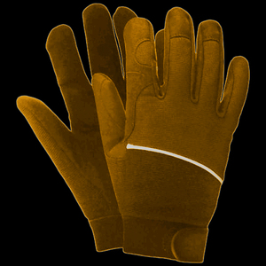 Black <b>Wool</b> <b>Thermal</b> Opera Length Four Seasons Gloves with Elastic Wrist for Sports and Daily Use - Product Image 5