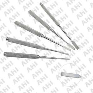 ชุดอุปกรณ์ผ่าตัดกระดูกแบบแมนนวล ทำจากเหล็กกล้าไร้สนิมคุณภาพสูง ทั้งแบบตรงและแบบโค้ง - Product Image 3