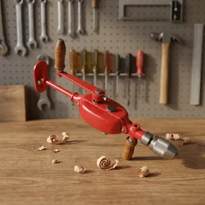 เครื่องเจาะหน้าอกเหล็กคาร์บอนแบบพกพากลางแจ้งทนทานเครื่องมือทำมือ DIY เกรดอุตสาหกรรมปรับแต่งได้ - Product Image 4