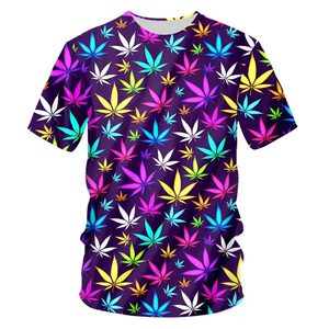 T-shirt en coton 100% de qualité supérieure, style professionnel, nouveau, tricoté, imprimé en sérigraphie, coupe ample, service OEM - Product Image 1