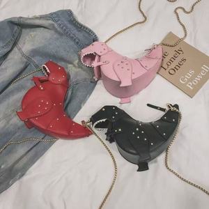 Nuevo Bolso de Hombro/Bandolera Personalizado de Piel Sintética con Diseño de Dinosaurio, Estilo Vintage para Mujer, Ideal para el Verano y la Vida Diaria - Product Image 1