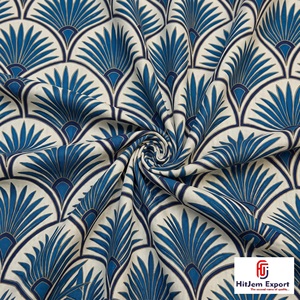 Tissu en coton imprimé numérique de qualité supérieure, fabricant de textiles sur mesure, OEM ODM, tissu en coton pour robes, vente en gros, fournisseur sur commande - Product Image 4