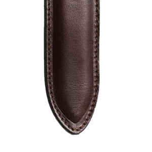 Nouvelle ceinture décontractée pour homme en cuir de vachette véritable avec boucle automatique en alliage, logo personnalisé, dimensions ajustables - Product Image 3