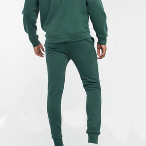 Vêtements de sport à séchage rapide pour hommes, en molleton 100% coton, pour sports actifs, ensemble de survêtement de jogging avec impression personnalisée - Product Image 5