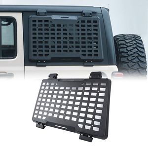 Sistema di Pannelli Molle per Finestrino Posteriore Jeep Wrangler JL 4 Porte 2018-2024, Organizzatore Modulare per Stoccaggio, Supporto Protettivo per Trasporto Merci - Product Image 1