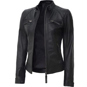 Veste bomber en cuir pour homme, style streetwear, toile longue et fine, grande taille, imperméable, logo avant, 2026 - Product Image 1