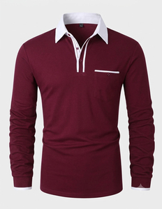 Camisa Personalizada para Hombre, 100% Algodón Tejido, Sólida, Transpirable, 220g, con Logotipo Frontal, Bolsillo, Manga Corta, Talla Grande, Estilo Ejecutivo Casual Elegante - Product Image 1