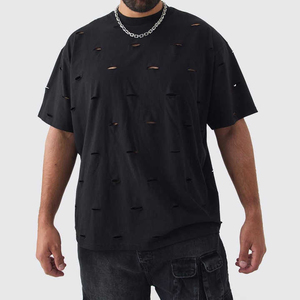 T-shirt personnalisé effet vieilli OEM ODM – Qualité supérieure, prix usine, doux, confortable, respirant, style vintage délavé, vêtement décontracté et tendance - Product Image 6